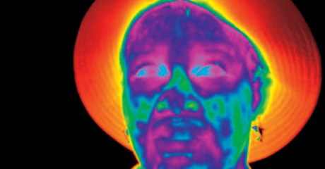 人体测温红外热像仪效果图